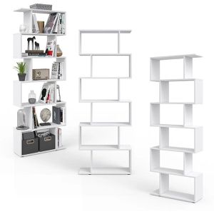 Produktbild für Bücherregal Vicco Levio, weiß