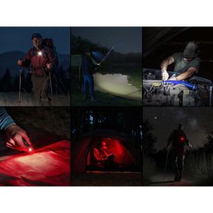 Produktbild für Taschenlampe Fenix SW05R-RED, LED, aufladbar