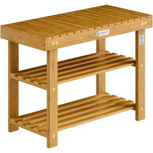 Schuhbank CASARIA 106544, braun, aus Holz