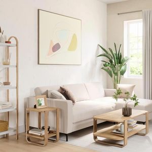 Produktbild für Couchtisch Umbra Bellwood, 1017427-390, aus Holz, beige