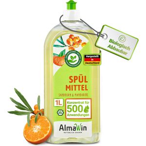 Spülmittel AlmaWin Sanddorn-Mandarine, Konzentrat