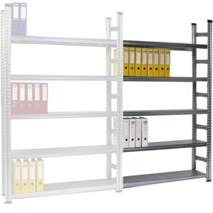 Produktbild für Anbauregal GEWE 5 Metallböden