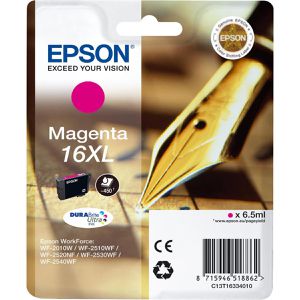 Produktbild für Tinte Epson 16XL C13T1633 Füller, magenta