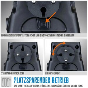 Produktbild für Heizlüfter Güde 85171, GSH 500 K mini, 500 Watt