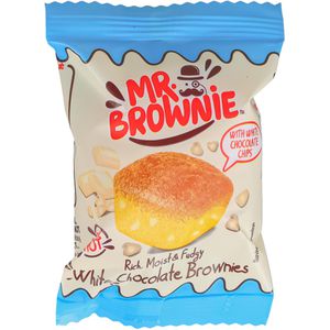 Produktbild für Kuchen Mr.Brownie White Chocolate, mit Schokoladenstückchen