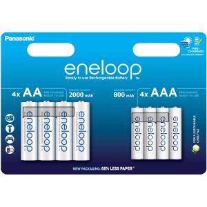 Akku Panasonic Eneloop BK-KJMCDE44E, 1,2 V, 2000 mAh, 800 mAh