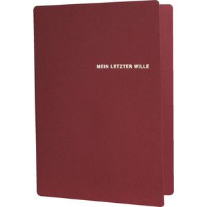 Produktbild für Testament RNK 2898, Mein letzter Wille, 2 Personen
