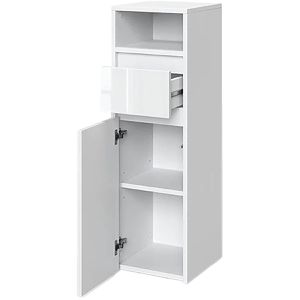 Produktbild für Badschrank Vicco Majest, weiß hochglanz