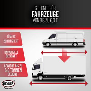 Produktbild für Unterstellbock Heyner Premium 347470, Tragkraft 6t