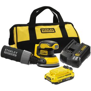 Produktbild für Exzenterschleifer Stanley FATMAX V20, SFMCW220D1S-QW, Akku