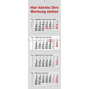 Produktbild für 4-Monatskalender Böttcher-AG Jahr 2026, mit Werbedruck