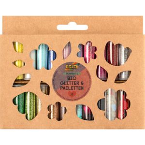 Glitzer Folia 5781 Bio Glitter & Pailletten-Set