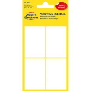 Vielzwecketiketten Zweckform 3087, weiß