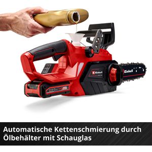Produktbild für Kettensäge Einhell GE-LC 18/25 Li Kit, Akku