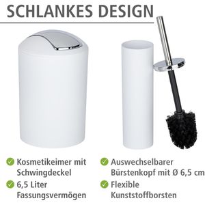 Produktbild für Badaccessoires-Set Wenko Calvo 24077800, 4-teilig