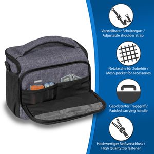 Produktbild für Kameratasche Pedea Fashion Gr. XL, Kunstfaser