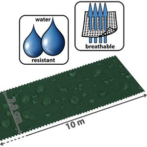 Produktbild für Tapeverband Alpidex Sport-Tape, wasserabweisend, grün