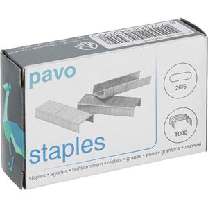 Produktbild für Heftklammern Pavo 8043019, Typ 26/6