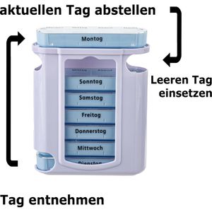 Produktbild für Tablettenbox Lifemed 7 Tage
