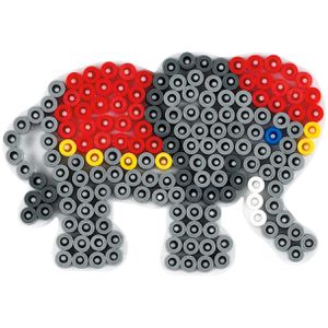 Produktbild für Steckplatte Hama-Perlen 4572, Tiere, Set