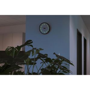 Produktbild für Wanduhr Böttcher-AG Leuchtziffern Kunststoff, analog, Quarzuhr