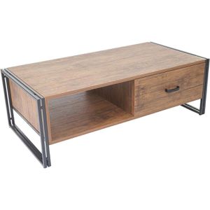 Couchtisch Mendler HWC-A27, aus Holz, braun
