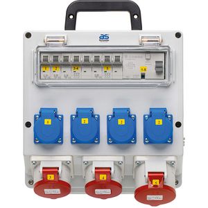 Produktbild für CEE-Stromverteiler as-Schwabe Fixo, Wandverteiler, für außen