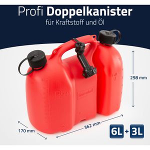 Produktbild für Kombikanister Hünersdorff 805000 Profi