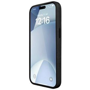 Produktbild für Handyhülle Woodcessories Bio Leather Case, MagSafe, schwarz