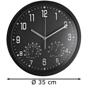 Produktbild für Wanduhr Alco 188-11, Kunststoff, analog, Quarzuhr