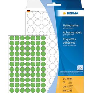 Markierungspunkte Herma 2235, grün