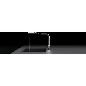 Produktbild für Küchenarmatur SCHOCK Laios W 517125EDM, Edelstahl