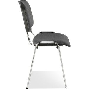 Produktbild für Besucherstuhl Nowy-Styl ISO CHROM C38, stapelbar