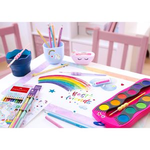 Produktbild für Buntstifte Faber-Castell Classic Einhorn 10+3