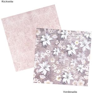 Produktbild für Motivpapier Ideen-mit-Herz Duo-Design-Papiere, 25 x 25 cm