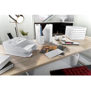 Produktbild für Papierkorb Han 18200-12, i-Line, weiß