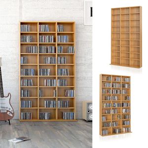 Produktbild für CD-Regal Vicco Jukebox, buche