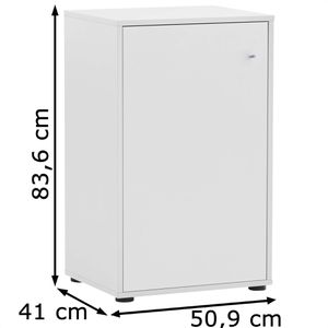 Produktbild für Aktenschrank Möbelpartner Serie 400, aus Holz