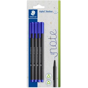 Fineliner Staedtler Triplus 334-3 BK4