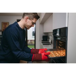 Produktbild für Ofenhandschuh LauterSchutz LS102, rot