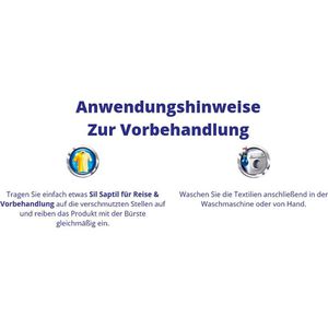 Produktbild für Fleckenentferner Sil Saptil, Reise &amp; Vorbehandlung