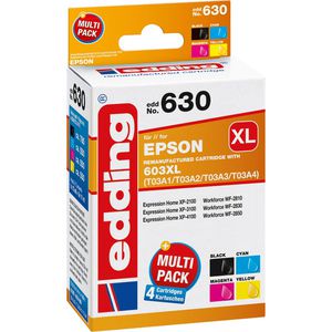 Epson 603 Multipack Original Druckerpatronen C13T03U640 schwarz, cyan,  magenta, gelb – Böttcher AG