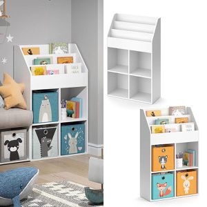 Produktbild für Bücherregal Vicco Luigi, weiß