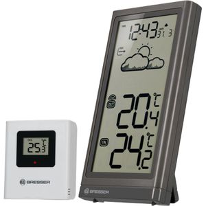 Produktbild für Wetterstation Bresser 7004200QT5000, Meteo Temp, Funk, digital