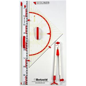 Tafelzeichengerät Geoliner Omega, Geräteplatte