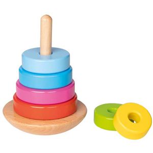 Produktbild für Motorikspielzeug Goki 58925, Stapelturm