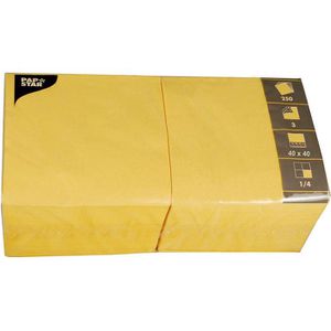 Servietten Papstar 82569, gelb