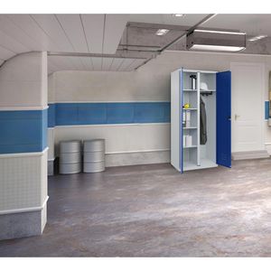 Produktbild für Mehrzweckschrank CP-Möbel Classic Plus, abschließbar, blau