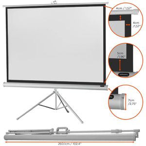 Produktbild für Beamer-Leinwand Celexon Economy White Edition