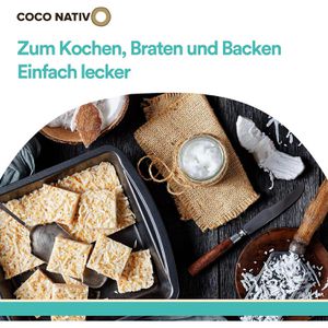 Produktbild für Kokosöl CocoNativo Kokosöl Premium nativ, Rohkostqualität, BIO